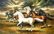unknow artist Horses 051 oil painting picture wholesale